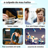 Raspador de língua de aço inoxidável, de alta qualidade, limpador de hálito fresco, escova de dentes revestida, ferramentas de cuidados de higiene oral